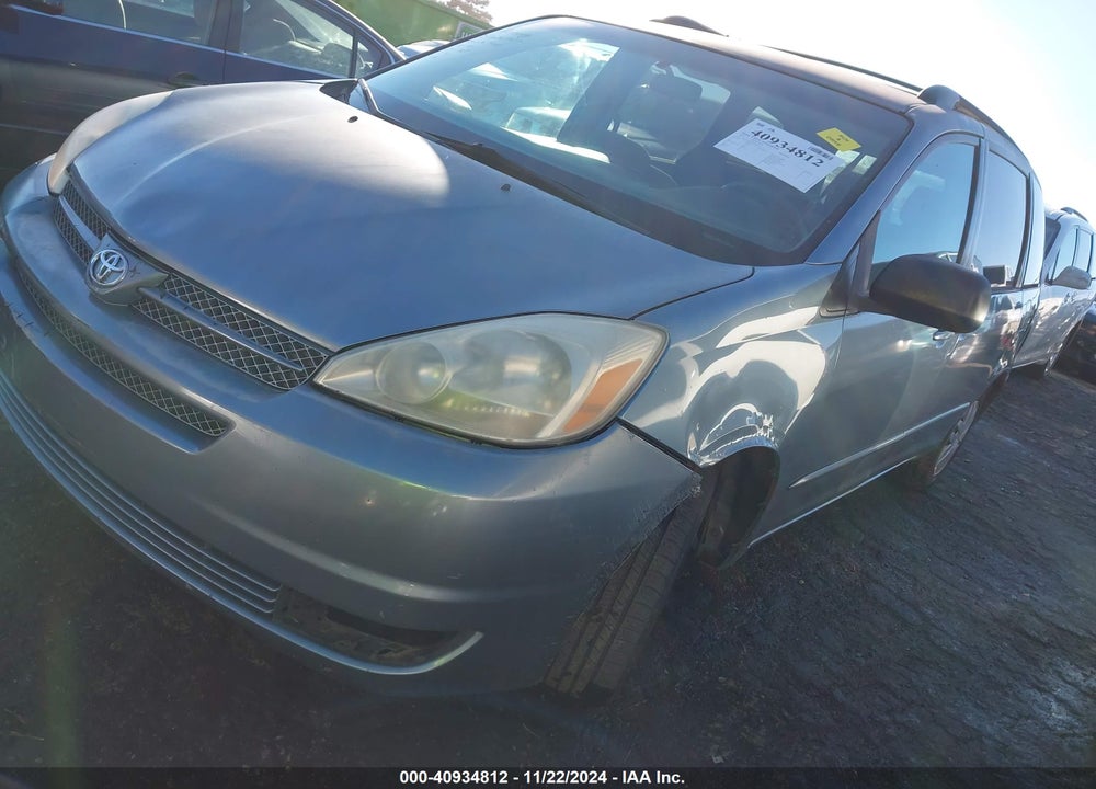 2005 TOYOTA SIENNA LE VIN: 5TDZA23C45S362617