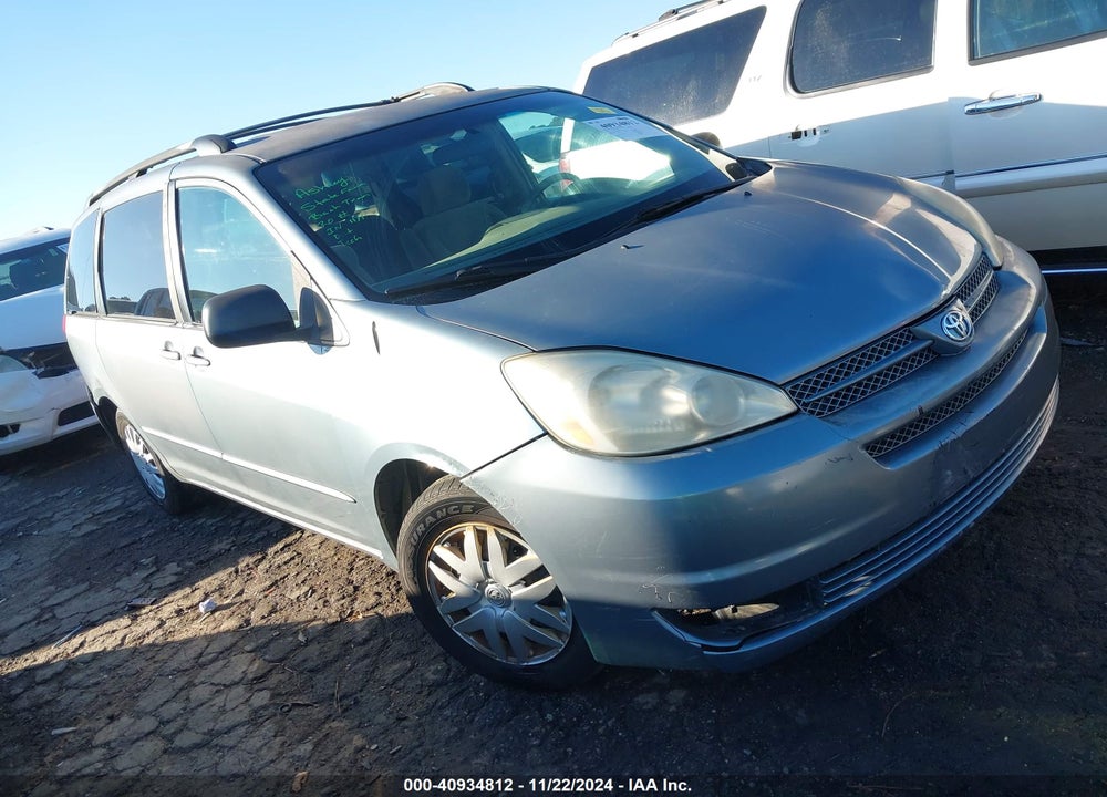 2005 TOYOTA SIENNA LE VIN: 5TDZA23C45S362617