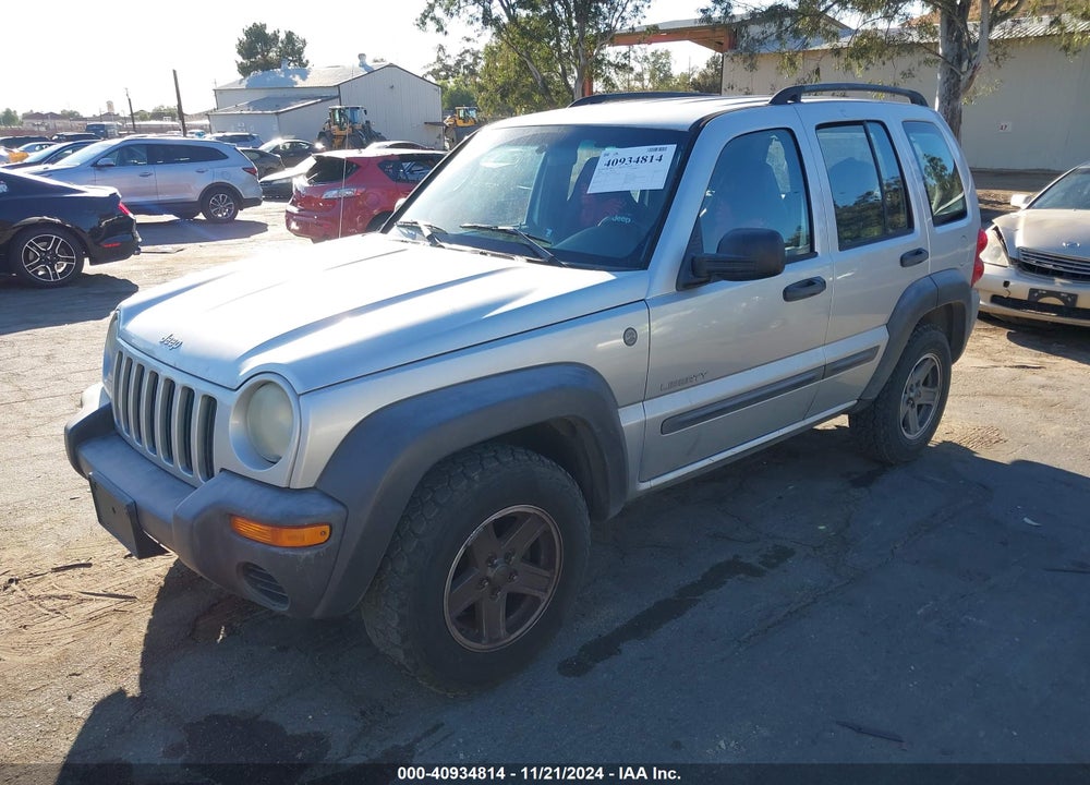 2004 JEEP LIBERTY SPORT VIN: 1J4GL48K74W217089
