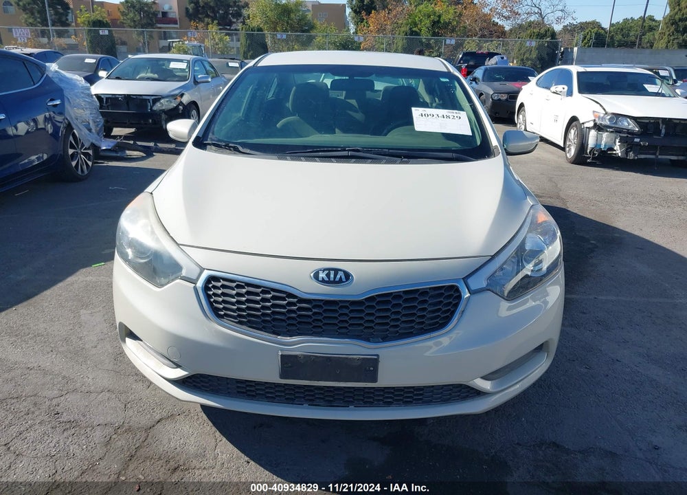 2015 KIA FORTE LX VIN: KNAFK4A68F5392667