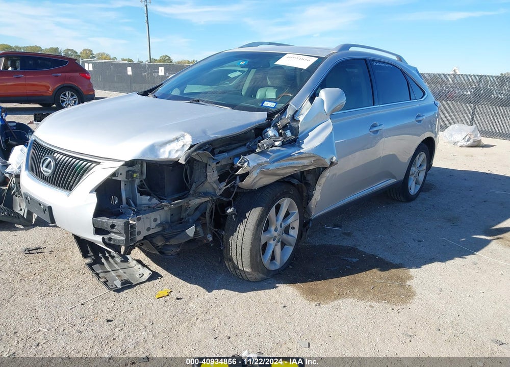 2011 LEXUS RX 350 VIN: JTJZK1BA7B2005312