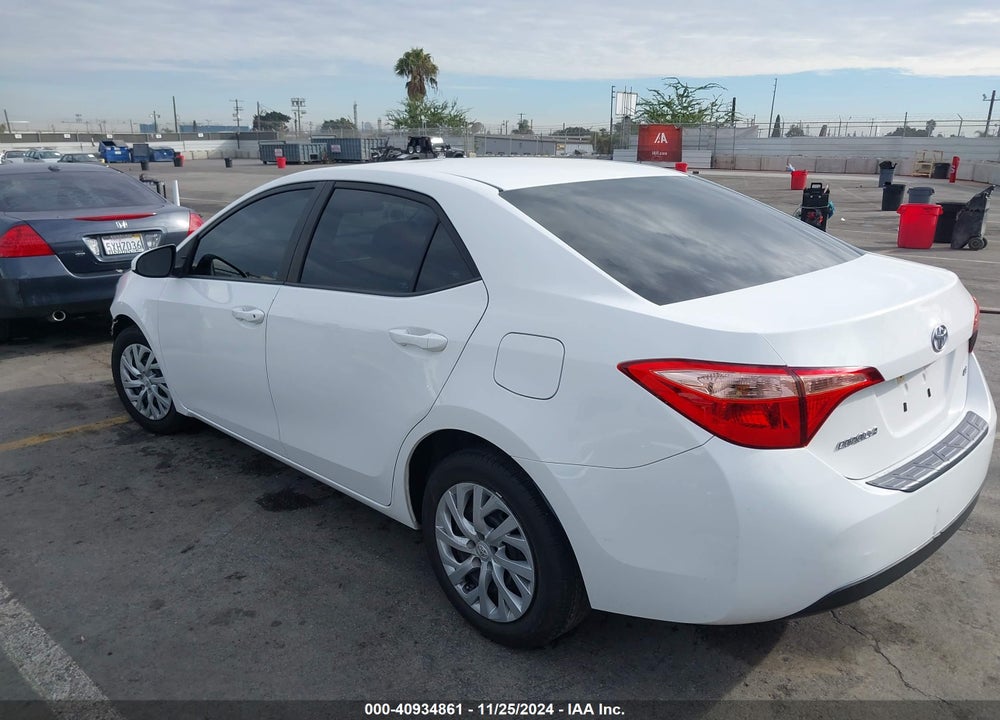 2017 TOYOTA COROLLA LE VIN: 5YFBURHEXHP687538