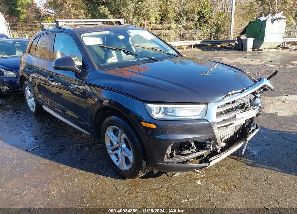 2018 AUDI Q5 2.0T PREMIUM/2.0T TECH PREMIUM VIN: WA1ANAFY8J2038021