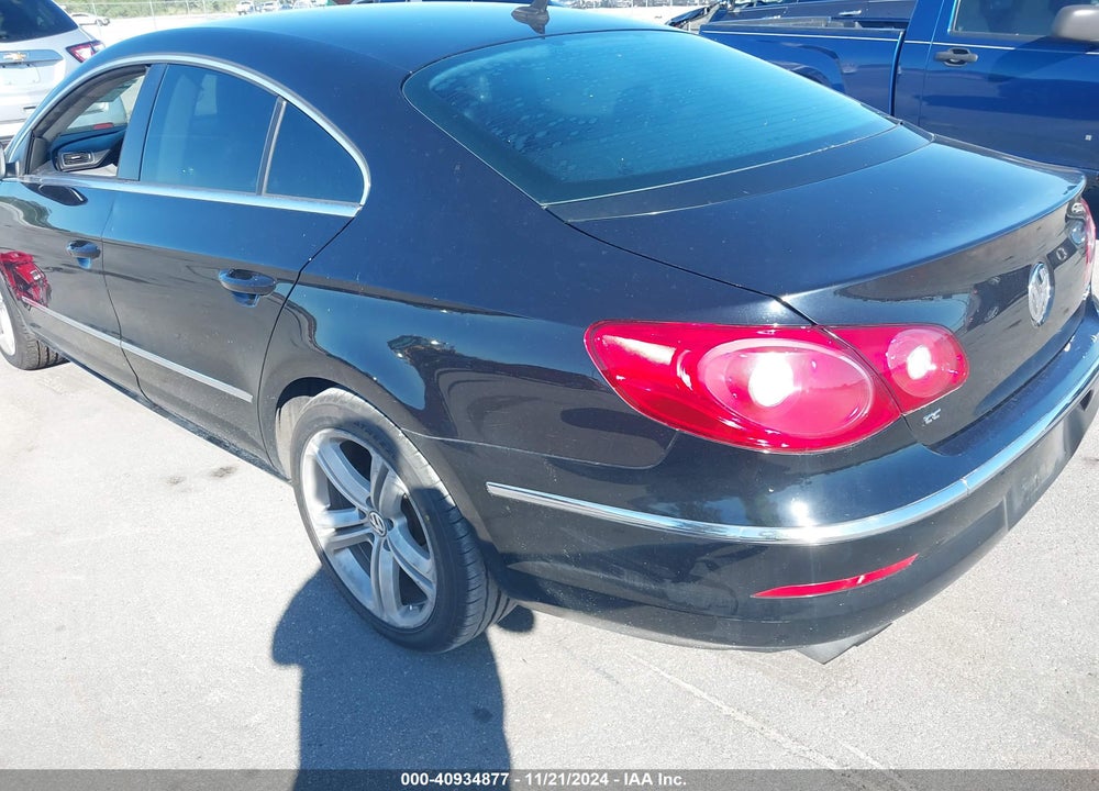 2012 VOLKSWAGEN CC SPORT VIN: WVWMN7AN1CE511553