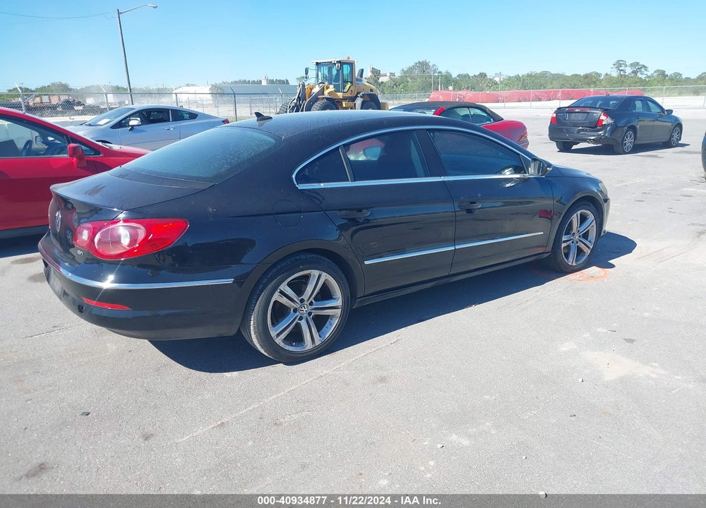 2012 VOLKSWAGEN CC SPORT VIN: WVWMN7AN1CE511553