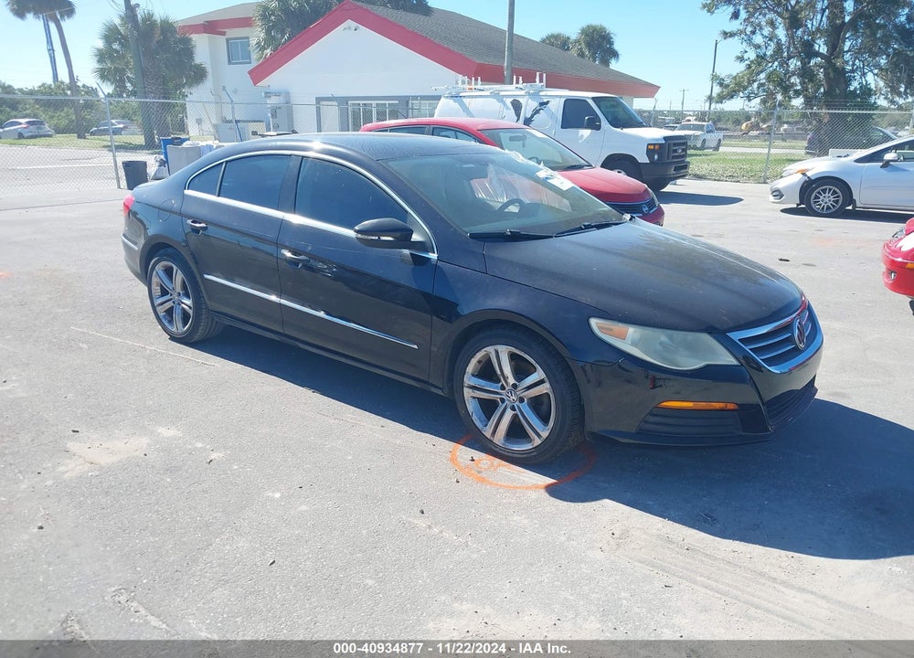2012 VOLKSWAGEN CC SPORT VIN: WVWMN7AN1CE511553
