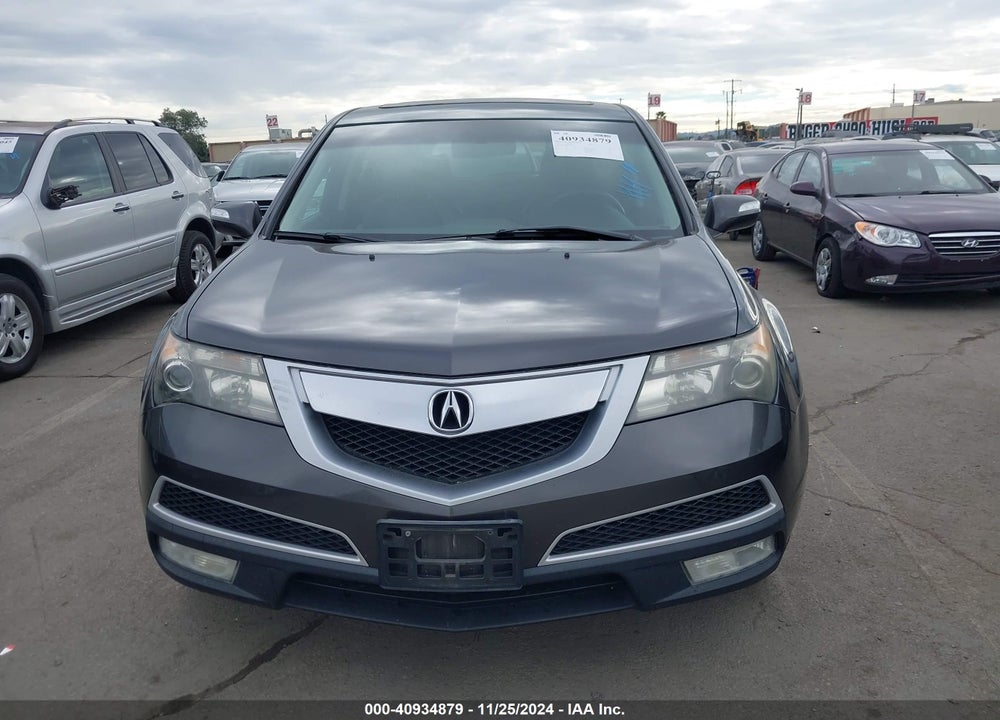 2011 ACURA MDX VIN: 2HNYD2H2XBH524628