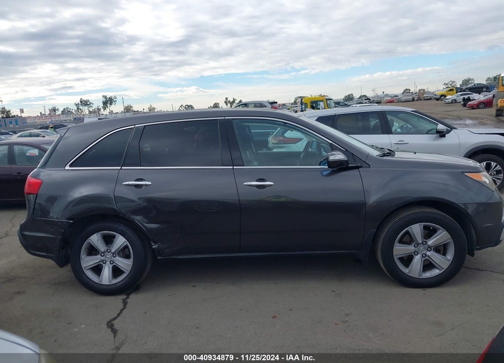 2011 ACURA MDX VIN: 2HNYD2H2XBH524628