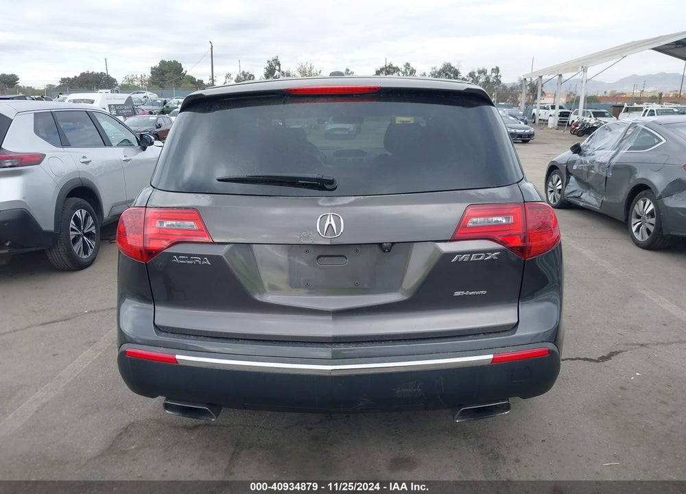 2011 ACURA MDX VIN: 2HNYD2H2XBH524628