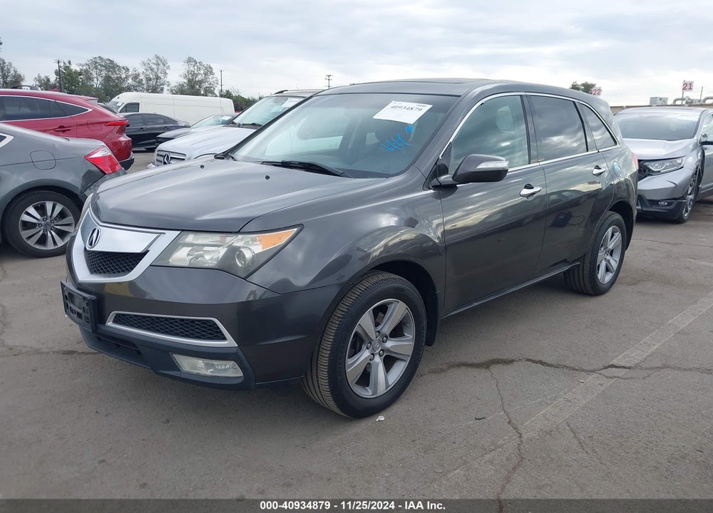 2011 ACURA MDX VIN: 2HNYD2H2XBH524628
