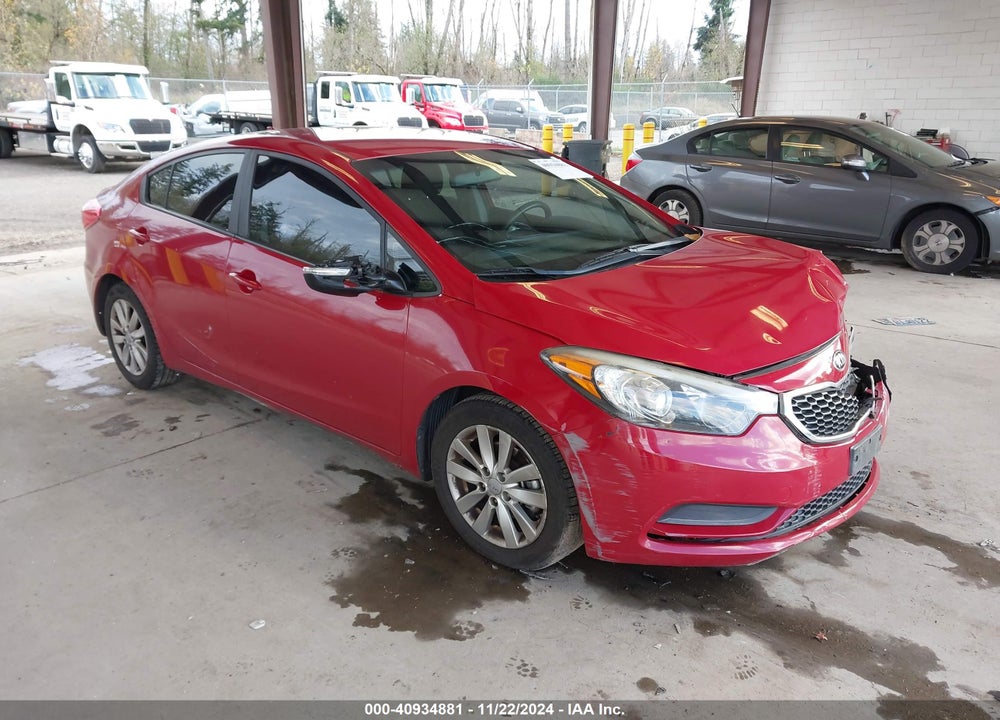 2015 KIA FORTE LX VIN: KNAFX4A66F5415025