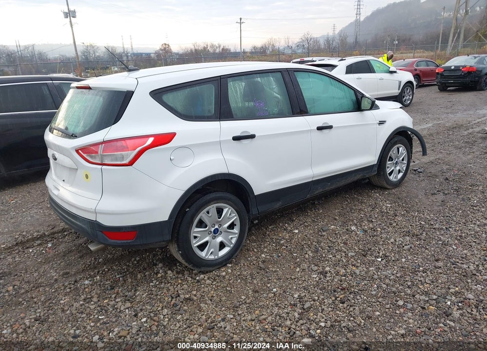 2013 FORD ESCAPE S VIN: 1FMCU0F77DUA98895