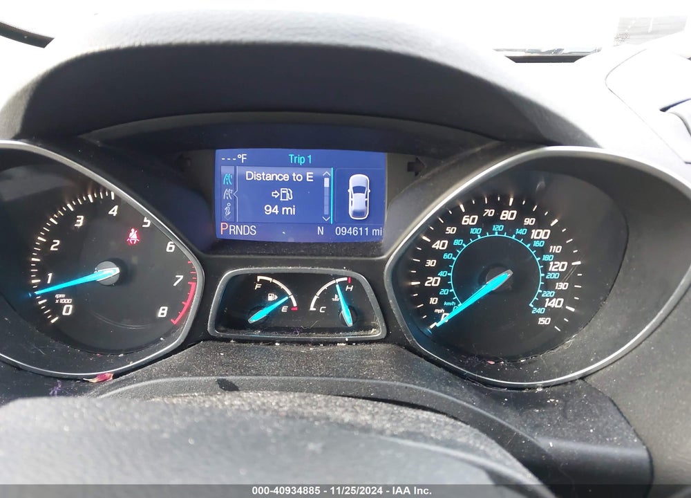 2013 FORD ESCAPE S VIN: 1FMCU0F77DUA98895