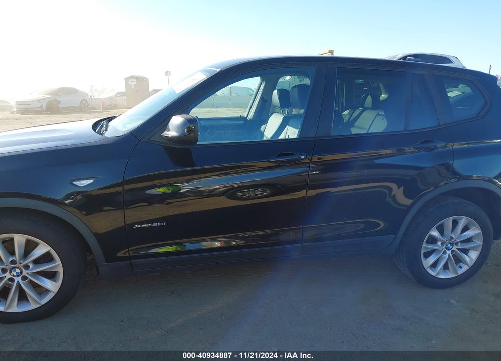 2013 BMW X3 XDRIVE28I VIN: 5UXWX9C51D0D02437
