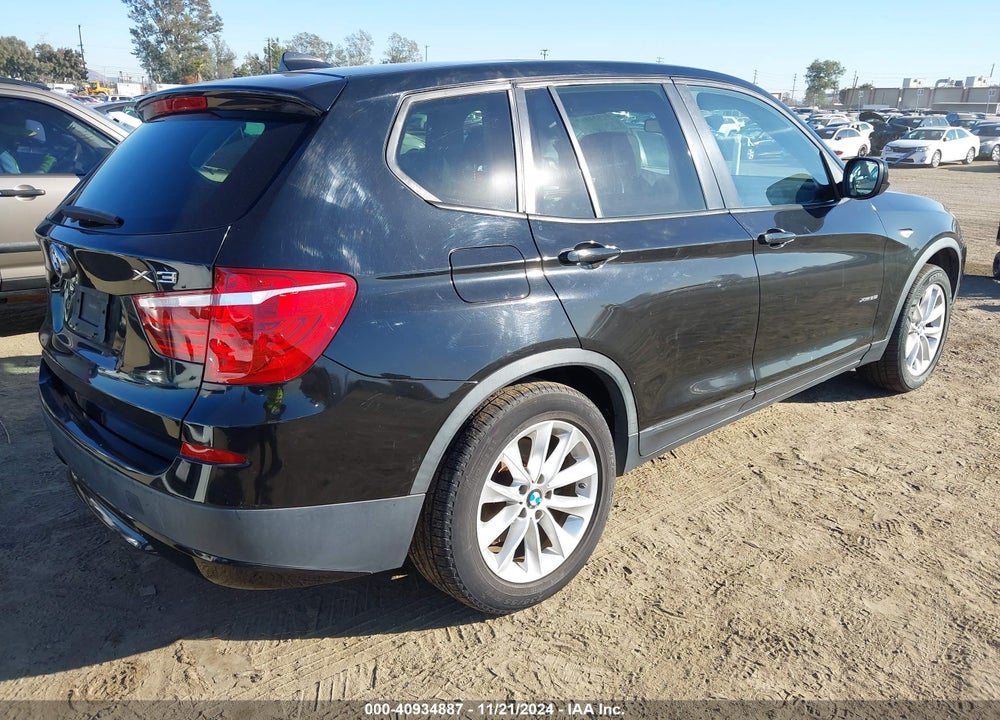 2013 BMW X3 XDRIVE28I VIN: 5UXWX9C51D0D02437