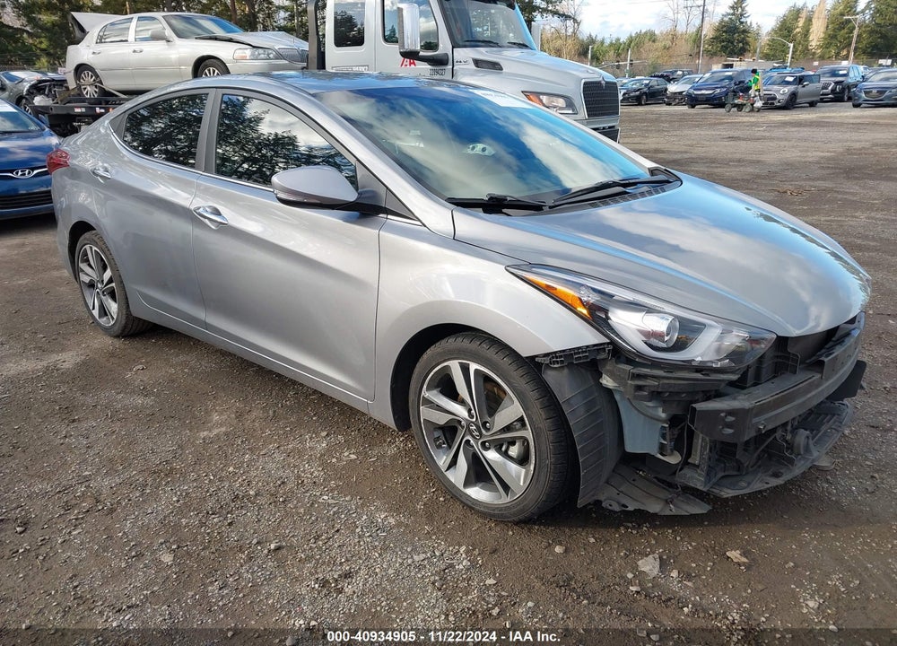 2015 HYUNDAI ELANTRA VIN: KMHDH4AE8FU347634