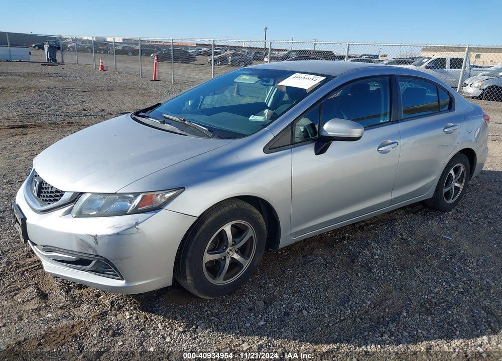 2015 HONDA CIVIC SE VIN: 2HGFB2F70FH557503