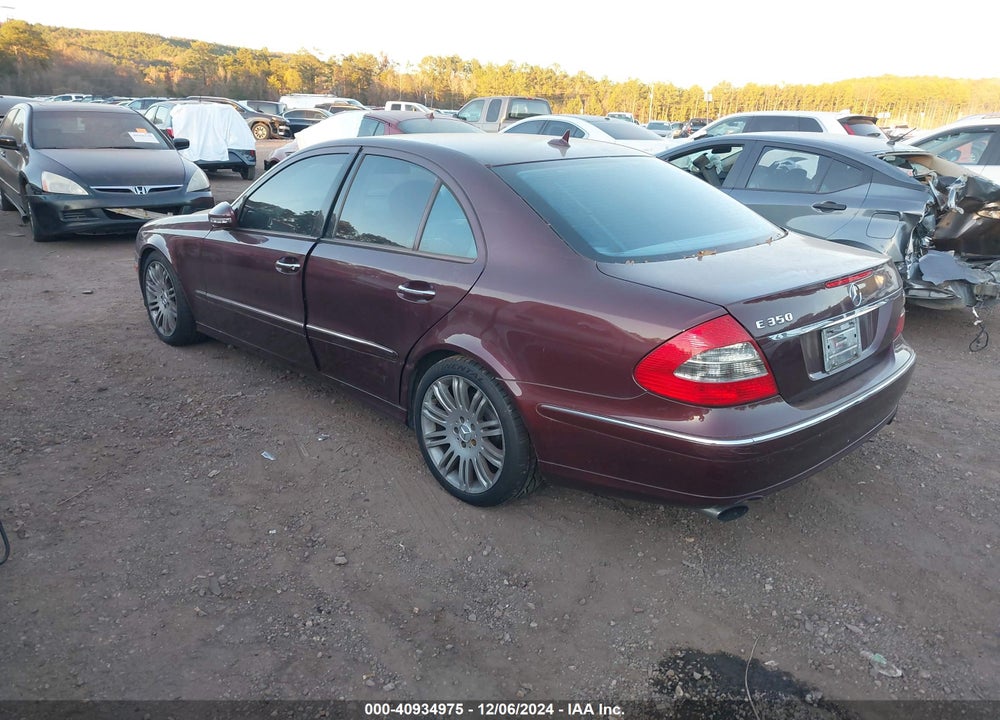 2007 MERCEDES-BENZ E 350 VIN: WDBUF56X47B099775