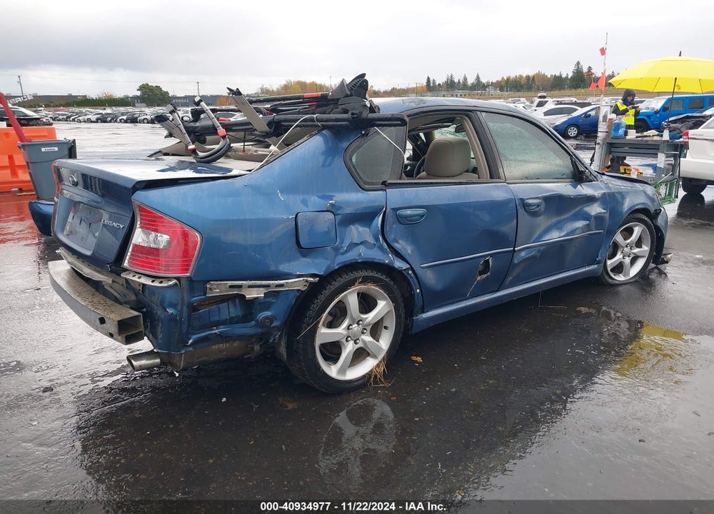 2007 SUBARU LEGACY VIN: 4S3BL616577209046