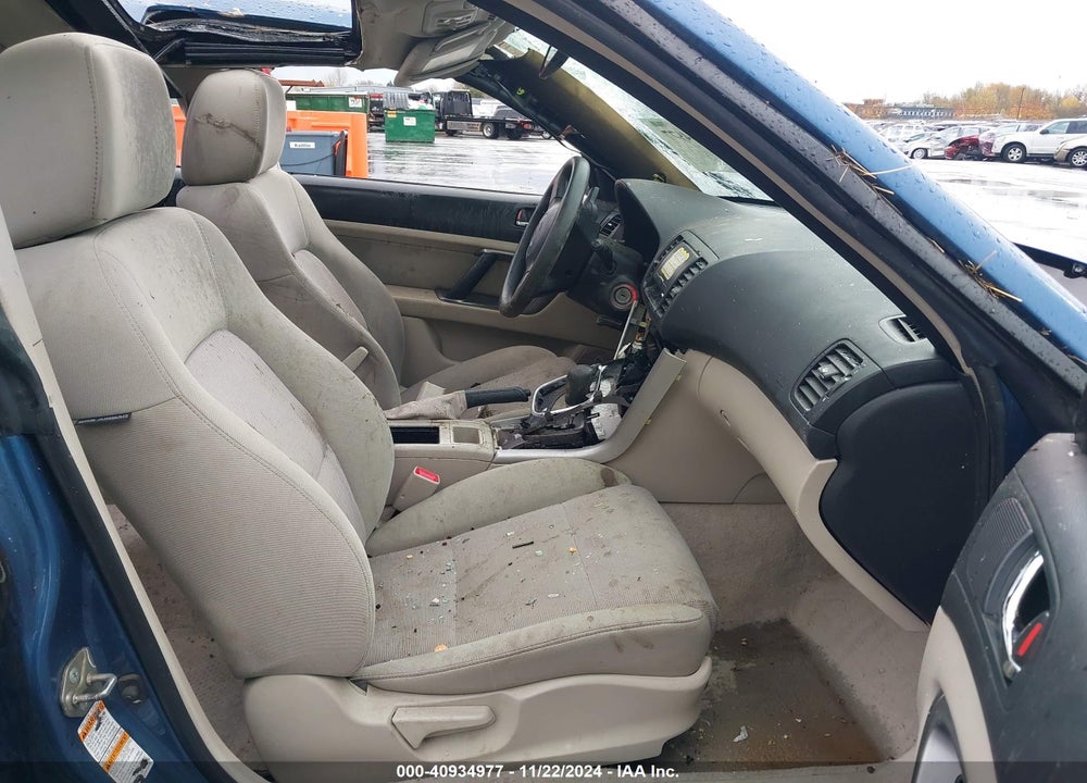 2007 SUBARU LEGACY VIN: 4S3BL616577209046