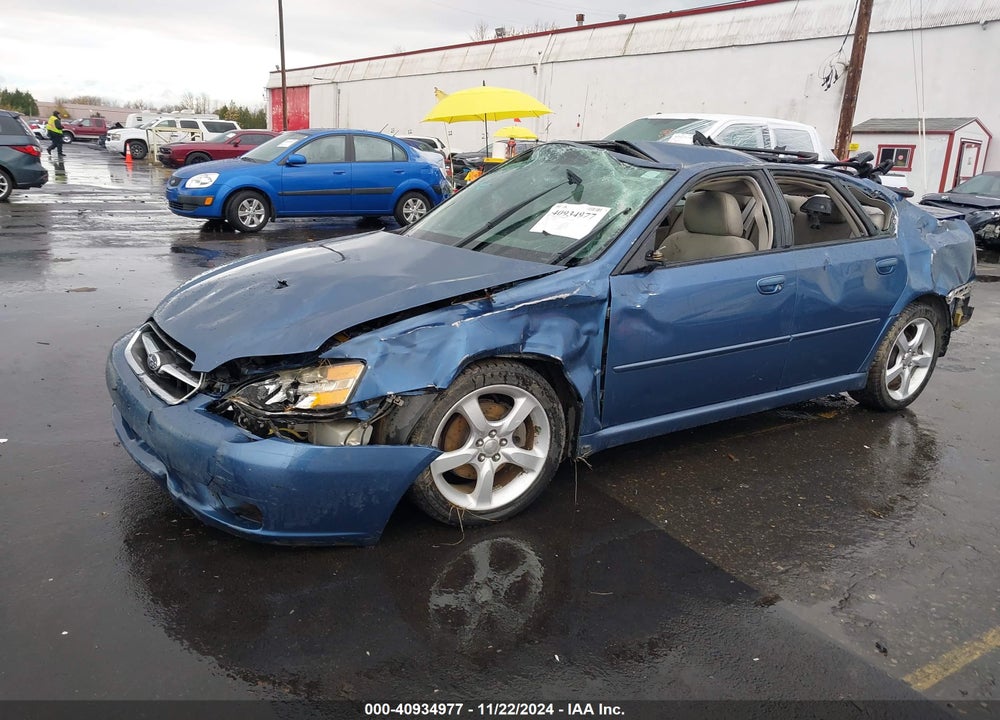 2007 SUBARU LEGACY VIN: 4S3BL616577209046