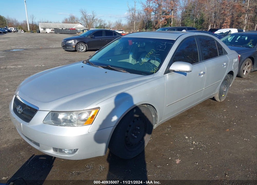 2006 HYUNDAI SONATA GLS V6/LX V6 VIN: 5NPEU46F76H013501