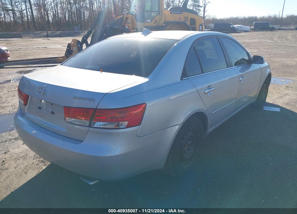 2006 HYUNDAI SONATA GLS V6/LX V6 VIN: 5NPEU46F76H013501