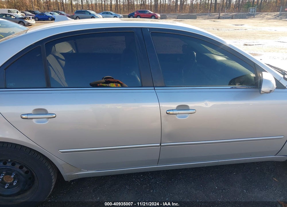 2006 HYUNDAI SONATA GLS V6/LX V6 VIN: 5NPEU46F76H013501
