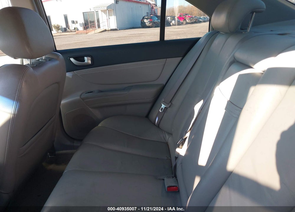 2006 HYUNDAI SONATA GLS V6/LX V6 VIN: 5NPEU46F76H013501