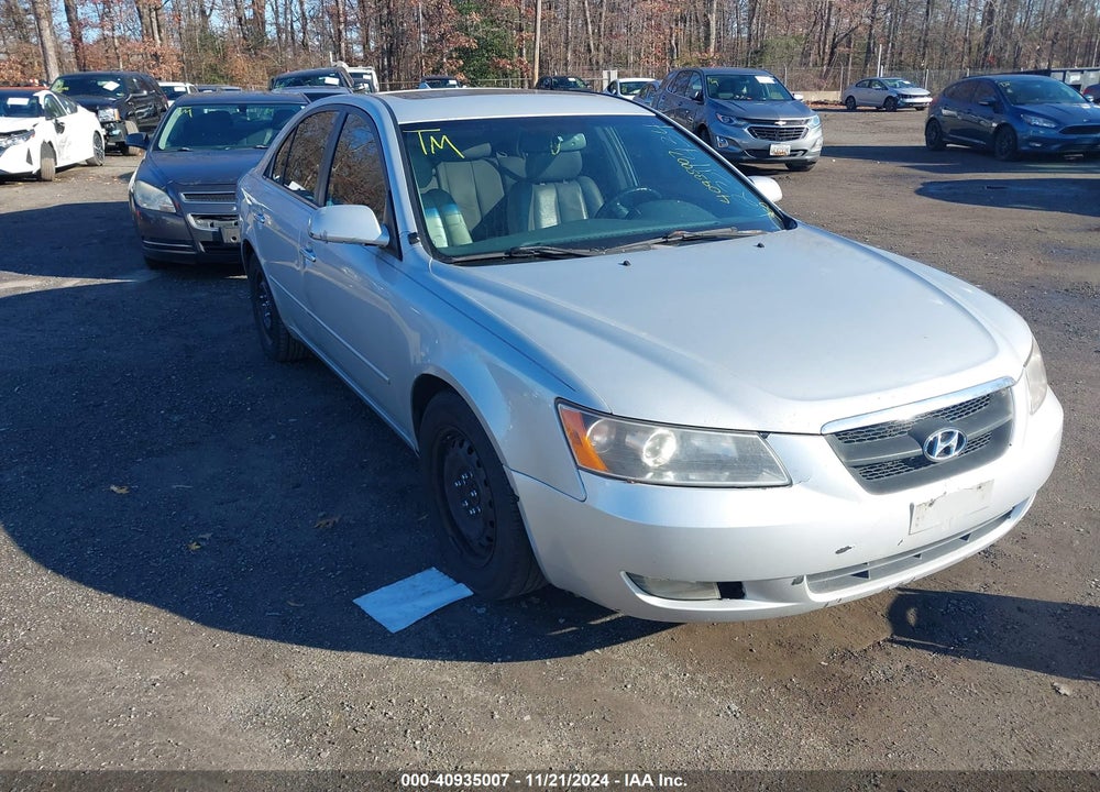 2006 HYUNDAI SONATA GLS V6/LX V6 VIN: 5NPEU46F76H013501
