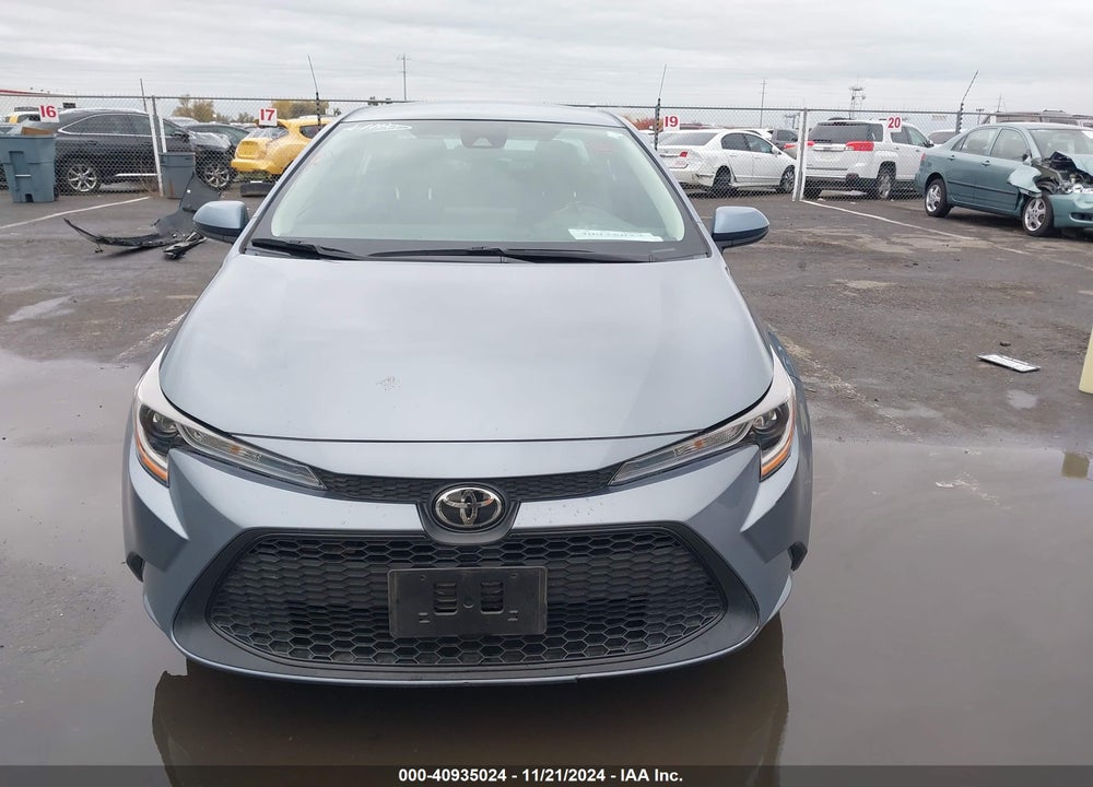 2022 TOYOTA COROLLA LE VIN: 5YFEPMAE6NP279874