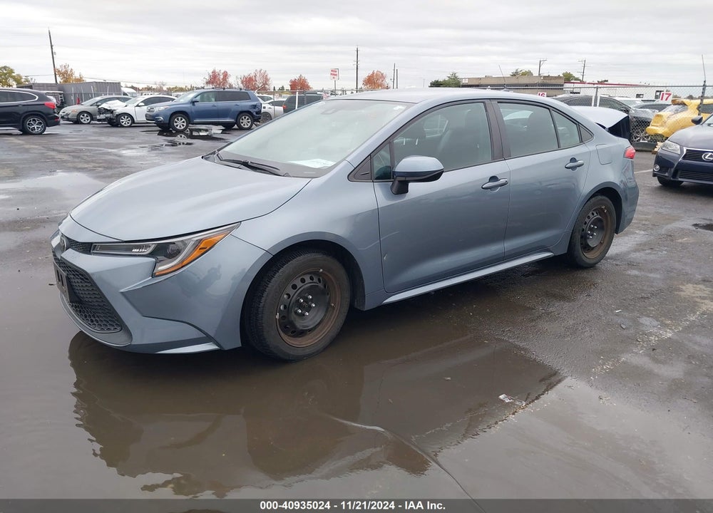 2022 TOYOTA COROLLA LE VIN: 5YFEPMAE6NP279874