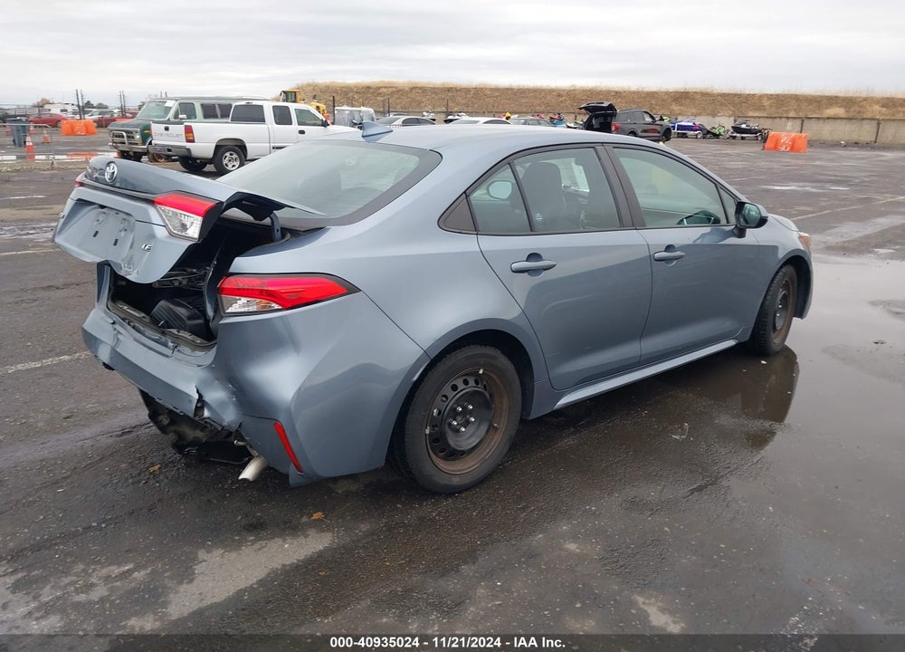 2022 TOYOTA COROLLA LE VIN: 5YFEPMAE6NP279874