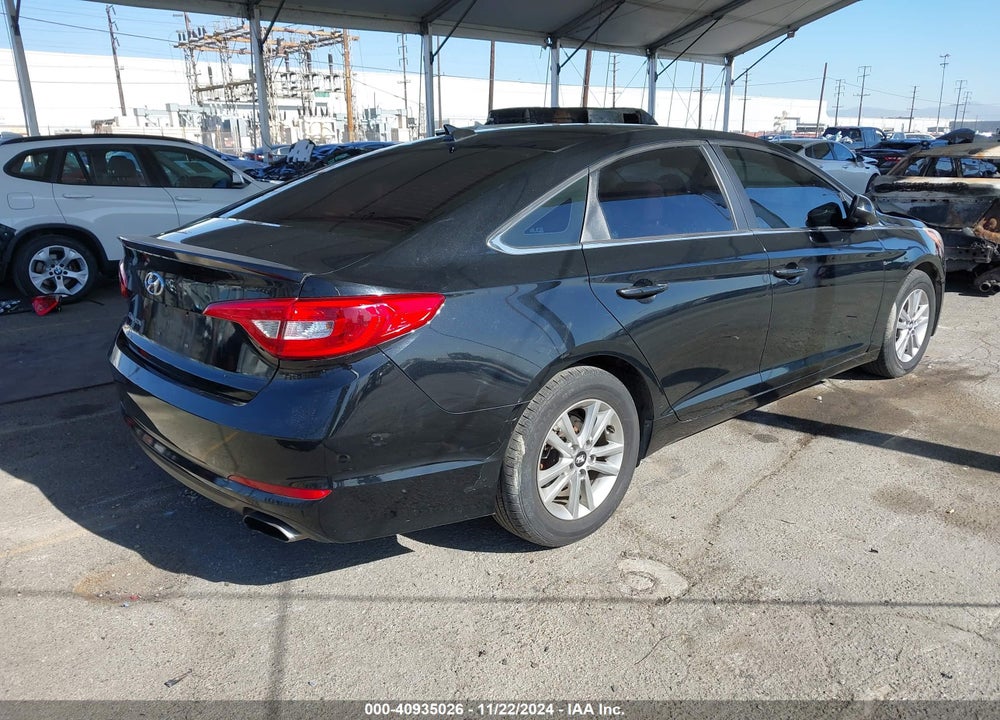 2017 HYUNDAI SONATA SE VIN: 5NPE24AF5HH507999