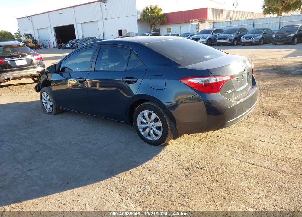 2016 TOYOTA COROLLA LE VIN: 5YFBURHE5GP558895