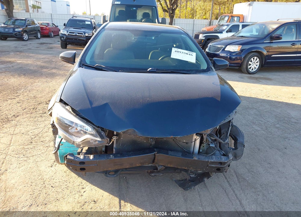 2016 TOYOTA COROLLA LE VIN: 5YFBURHE5GP558895