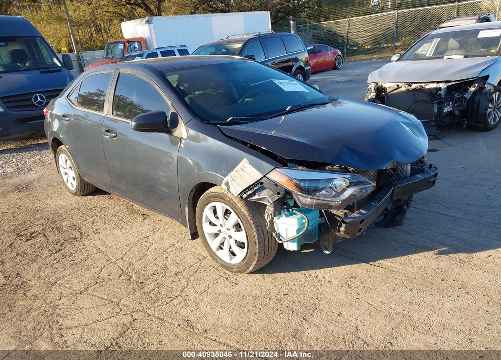 2016 TOYOTA COROLLA LE VIN: 5YFBURHE5GP558895