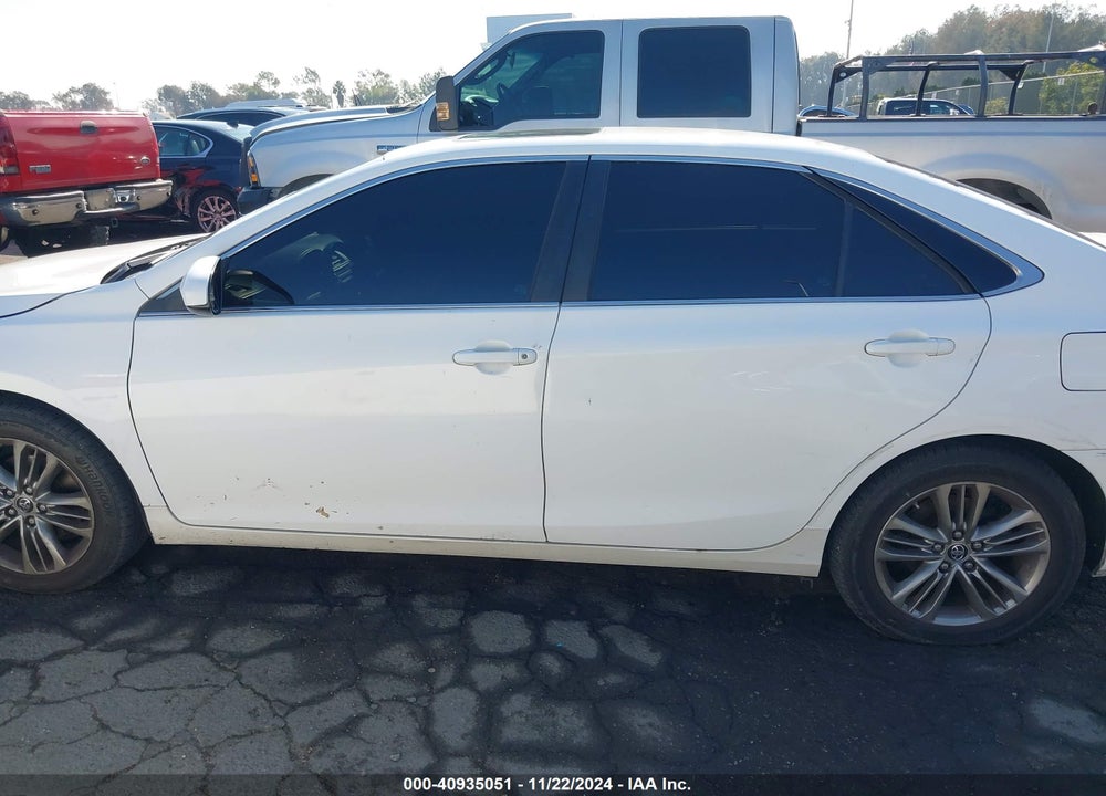 2016 TOYOTA CAMRY SE VIN: 4T1BF1FK3GU157185