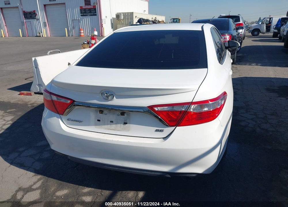 2016 TOYOTA CAMRY SE VIN: 4T1BF1FK3GU157185