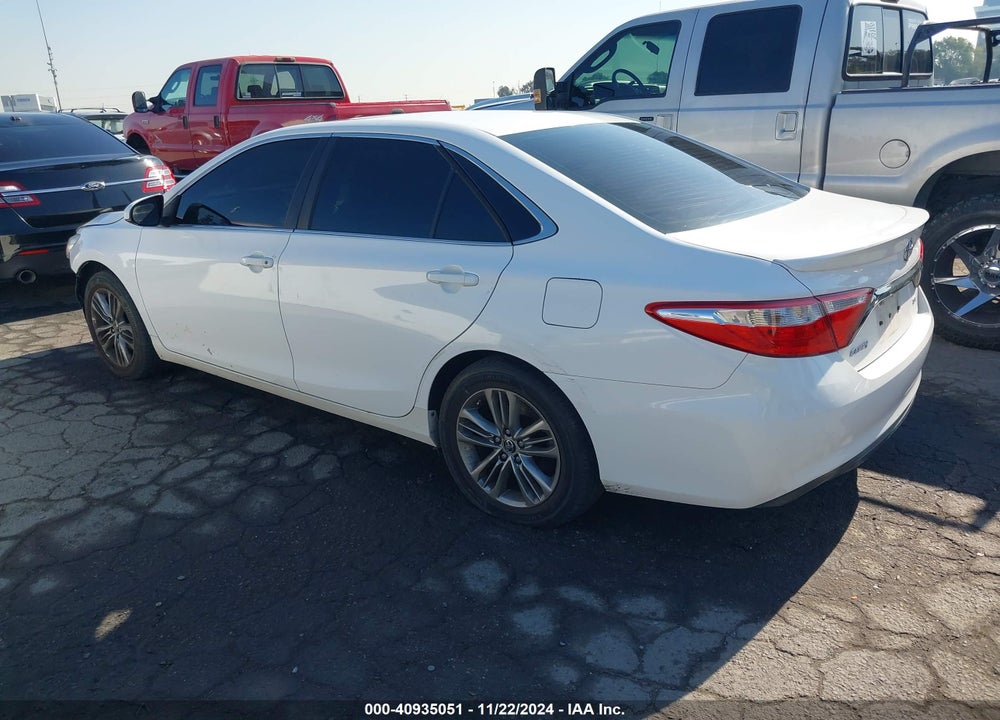 2016 TOYOTA CAMRY SE VIN: 4T1BF1FK3GU157185