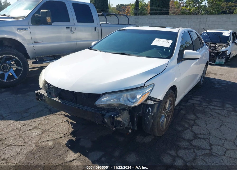 2016 TOYOTA CAMRY SE VIN: 4T1BF1FK3GU157185