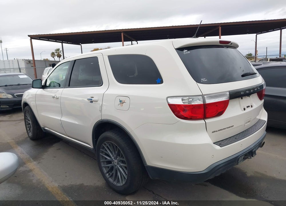 2011 DODGE DURANGO EXPRESS VIN: 1D4RD2GG9BC653408