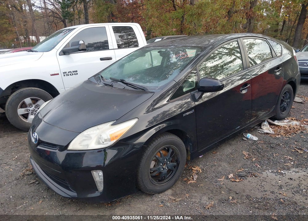 2012 TOYOTA PRIUS TWO VIN: JTDKN3DU5C1510965