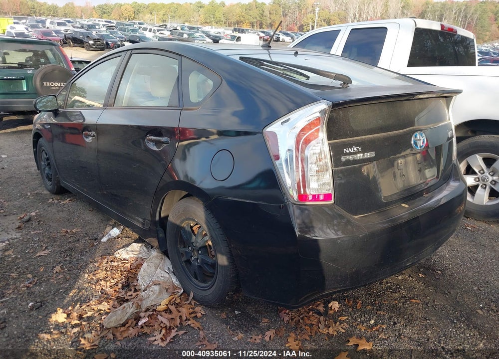 2012 TOYOTA PRIUS TWO VIN: JTDKN3DU5C1510965
