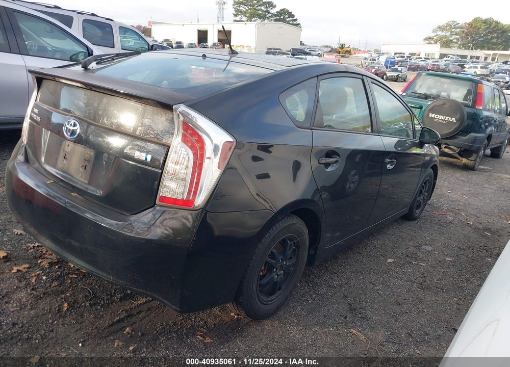 2012 TOYOTA PRIUS TWO VIN: JTDKN3DU5C1510965