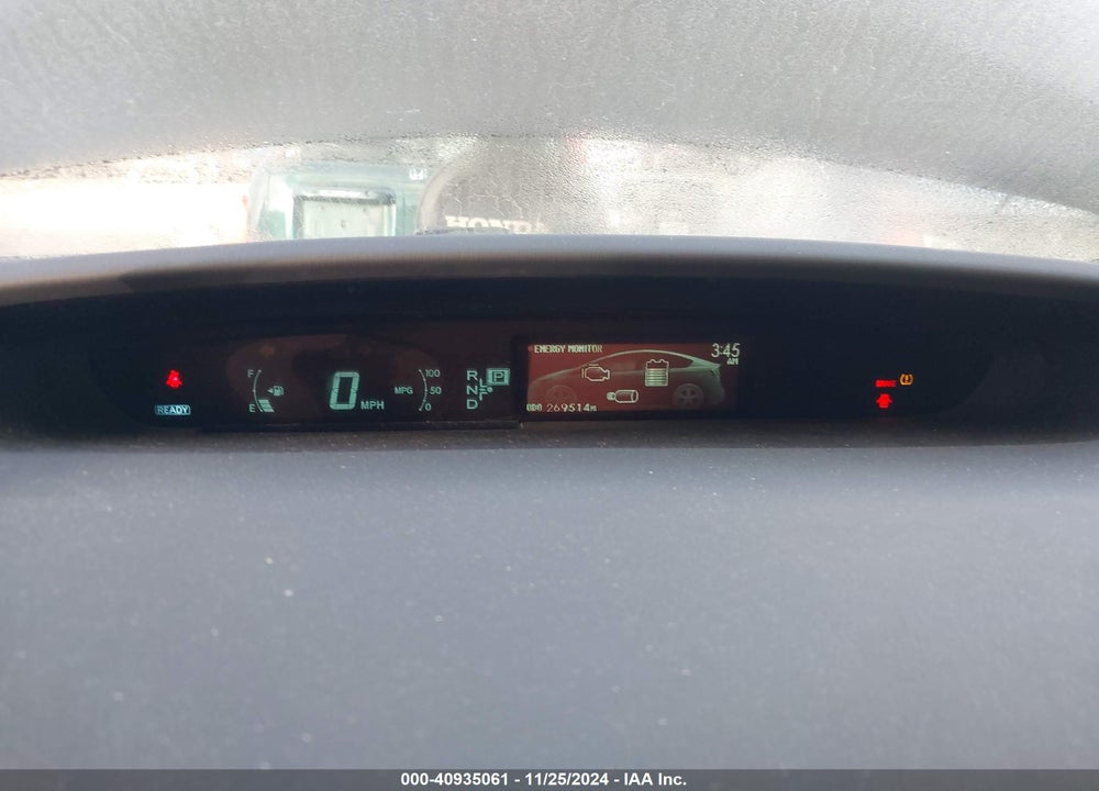 2012 TOYOTA PRIUS TWO VIN: JTDKN3DU5C1510965