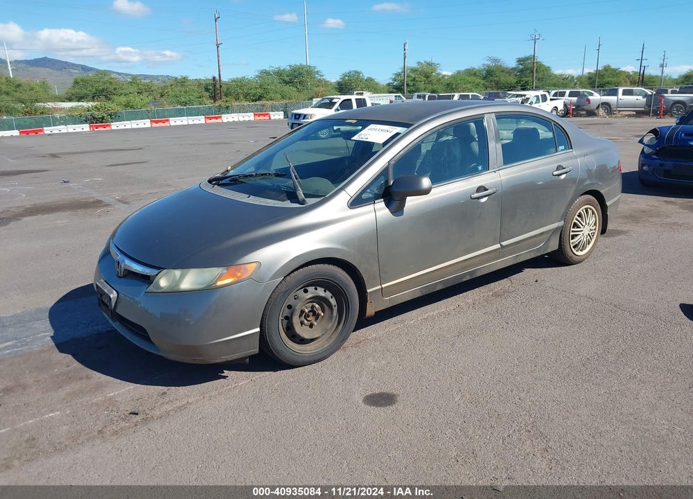 2008 HONDA CIVIC LX VIN: 2HGFA165X8H517301