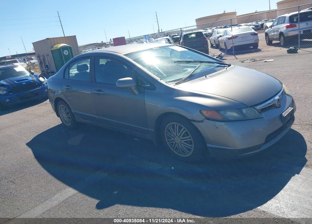 2008 HONDA CIVIC LX VIN: 2HGFA165X8H517301