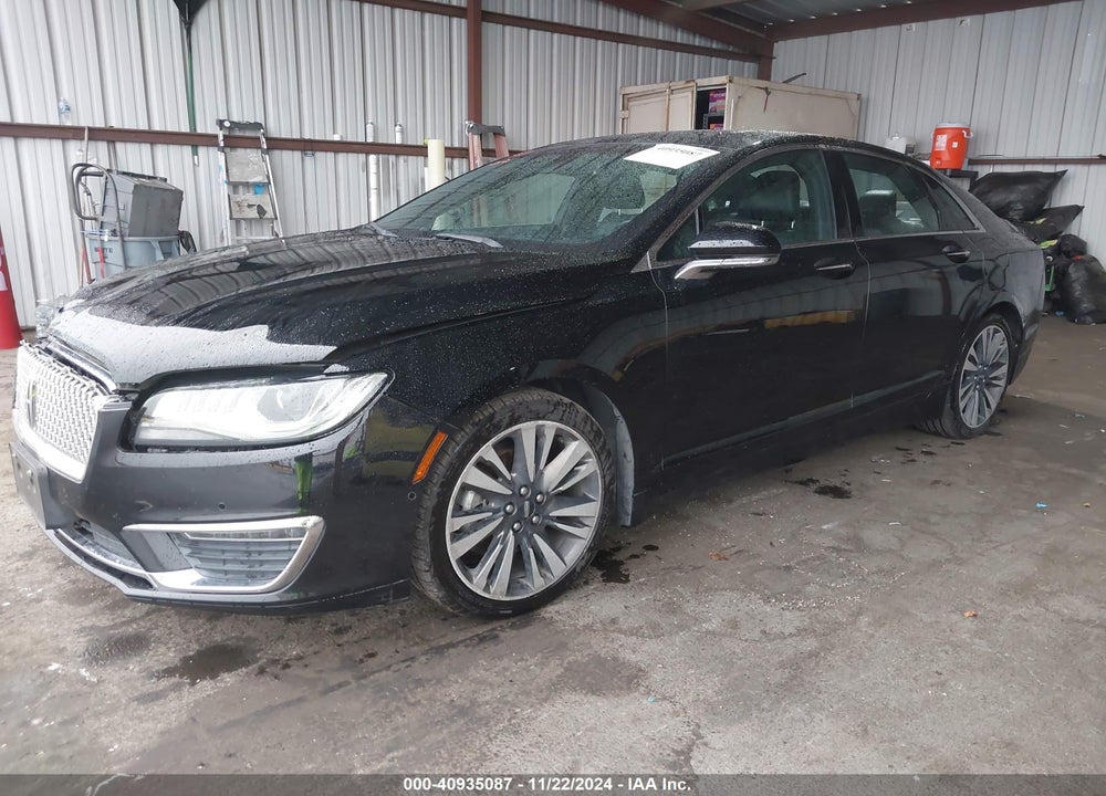 2017 LINCOLN MKZ HYBRID RESERVE VIN: 3LN6L5MU9HR609882