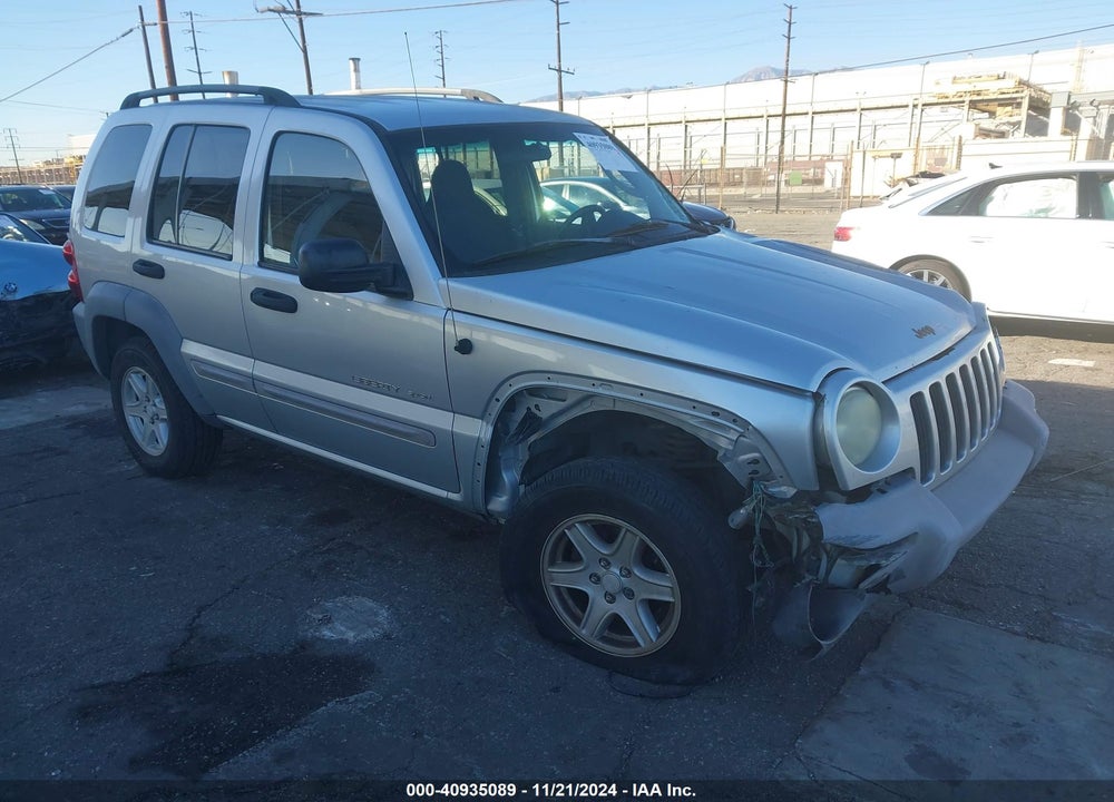 2002 JEEP LIBERTY SPORT VIN: 1J4GK48K82W244897